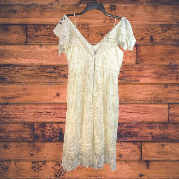 5 for $25🔥Motherhood Maternity Lace Cold Shoulder Maternity Dress Small- New - Picture 2 of 9